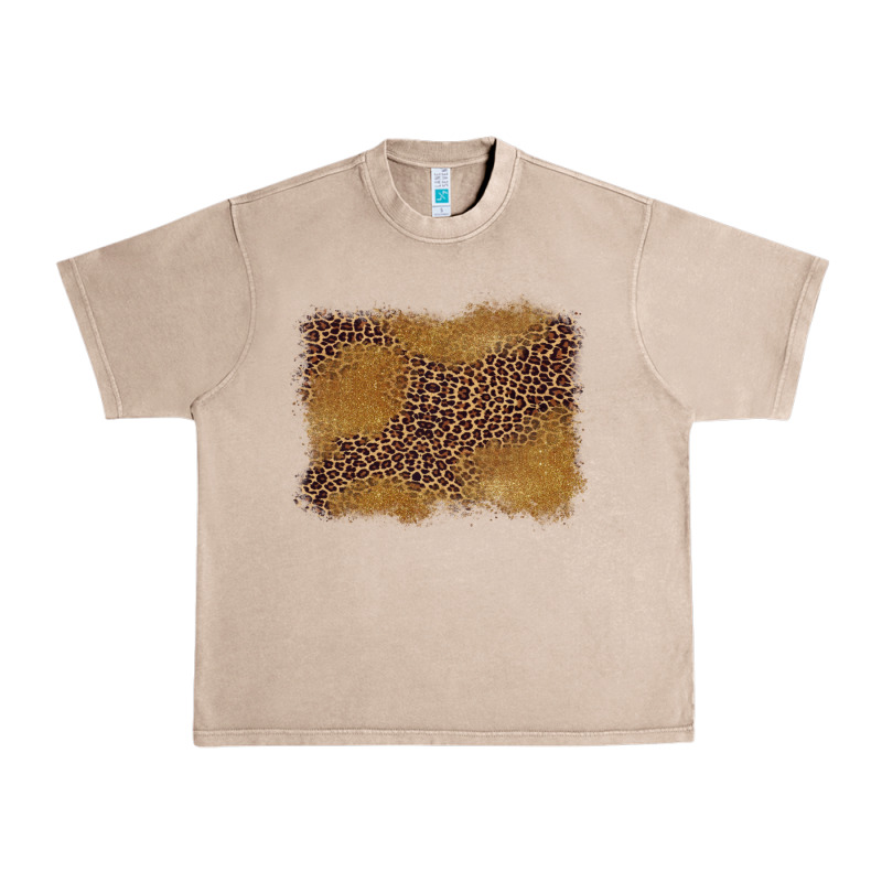 Leopard Background Urban Heavy Tee by BarkalooDesign | Teevron