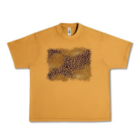 Peanut Butter leopard background Urban Heavy Tee - BarkalooDesign