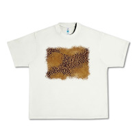 Pistachio leopard background Urban Heavy Tee - BarkalooDesign