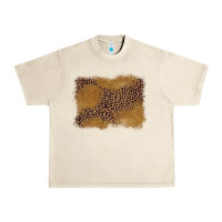 Sandshell leopard background Urban Heavy Tee - BarkalooDesign