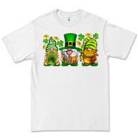 White St. Patrick's Day gnomies Premium Tee - Neo Western