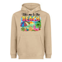 Mushroom take me to the beach Heavyweight Hoodie - NancyCooperArtShop