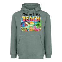 Sage take me to the beach Heavyweight Hoodie - NancyCooperArtShop