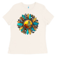 Bone sunset sunflower Ladies Tee - JahusDesignShop