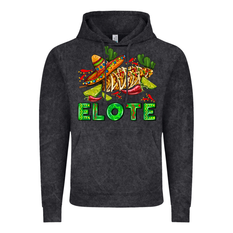 Elote Corn Sombrero Lime And  Cactus Vintage Hoodie by AdoDesignShop | Teevron