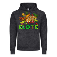 Vintage Black Elote corn sombrero lime and  cactus Vintage Hoodie - AdoDesignShop