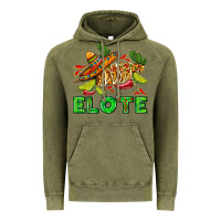 Vintage Olive Elote corn sombrero lime and  cactus Vintage Hoodie - AdoDesignShop