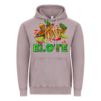 Vintage Zinc Elote corn sombrero lime and  cactus Vintage Hoodie - AdoDesignShop