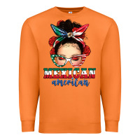Carrot Mexican American Messy Bun Premium Sweatshirt - texasbilliewilder