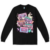Black easter cassette tapes Long Sleeve Tee - MaliasSmallBusiness