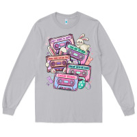 Moon Dust easter cassette tapes Long Sleeve Tee - MaliasSmallBusiness