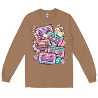 Toasted Coconut easter cassette tapes Long Sleeve Tee - MaliasSmallBusiness