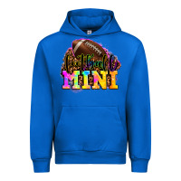 Cobalt football mini Urban Hoodie - OliviaCreatesArt