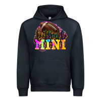 Navy football mini Urban Hoodie - OliviaCreatesArt