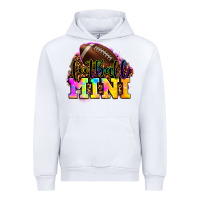 White football mini Urban Hoodie - OliviaCreatesArt