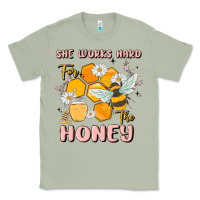 Matcha she works hard for the honey Classic Tee - MaliasSmallBusiness