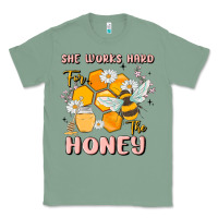 Sage she works hard for the honey Classic Tee - MaliasSmallBusiness