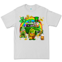 Dove Grey St. Patrick's Day gnomies truck Premium Tee - Neo Western
