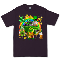 Plum St. Patrick's Day gnomies truck Premium Tee - Neo Western