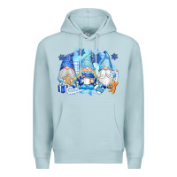 Blue Mist snowman gnome Premium Hoodie - texasbilliewilder