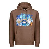 Chestnut snowman gnome Premium Hoodie - texasbilliewilder