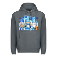 Rock snowman gnome Premium Hoodie - texasbilliewilder