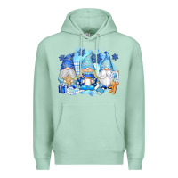 Seafoam snowman gnome Premium Hoodie - texasbilliewilder