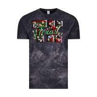 Cloud Black texas tx christmas Vintage Tee - AdoDesignShop