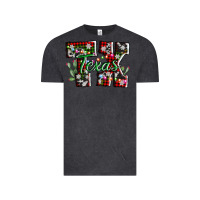 Vintage Black texas tx christmas Vintage Tee - AdoDesignShop