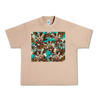 Burro western cowhide sunflower baby cow Urban Heavy Tee - BarkalooDesign