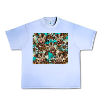 Grape Ice western cowhide sunflower baby cow Urban Heavy Tee - BarkalooDesign