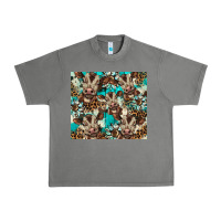Tornado western cowhide sunflower baby cow Urban Heavy Tee - BarkalooDesign