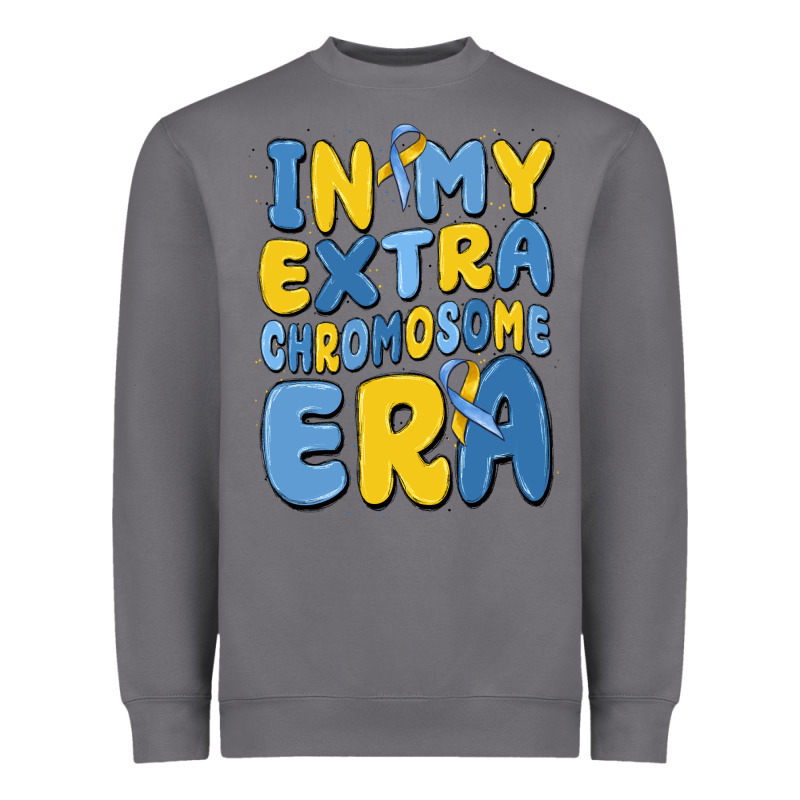 In My Extra Chromosome Era Heavyweight Sweatshirt by MaliasSmallBusiness | Teevron
