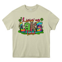 Mossy living on lake time Heavy Core Tee - Zillion Design Studio