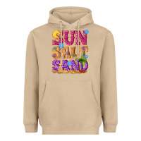 Mushroom sun salt sand summer Heavyweight Hoodie - NancyCooperArtShop