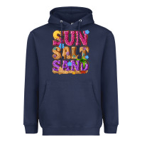 Navy sun salt sand summer Heavyweight Hoodie - NancyCooperArtShop