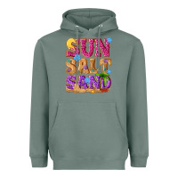 Sage sun salt sand summer Heavyweight Hoodie - NancyCooperArtShop