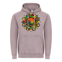 Vintage Zinc autism awareness cowhide leopard sunflower Vintage Hoodie - Artiststas