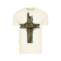 Vintage Arctic cross with thorn Vintage Tee - BarkalooDesign