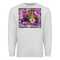 Dove Grey Mardi Gras gnome on the truck Premium Sweatshirt - NancyCooperArtShop