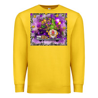Lemon Mardi Gras gnome on the truck Premium Sweatshirt - NancyCooperArtShop