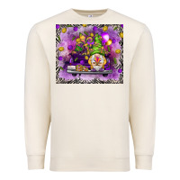 Sandshell Mardi Gras gnome on the truck Premium Sweatshirt - NancyCooperArtShop