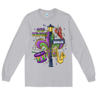 Moon Dust new orleans mardi gras streets Long Sleeve Tee - MaliasSmallBusiness