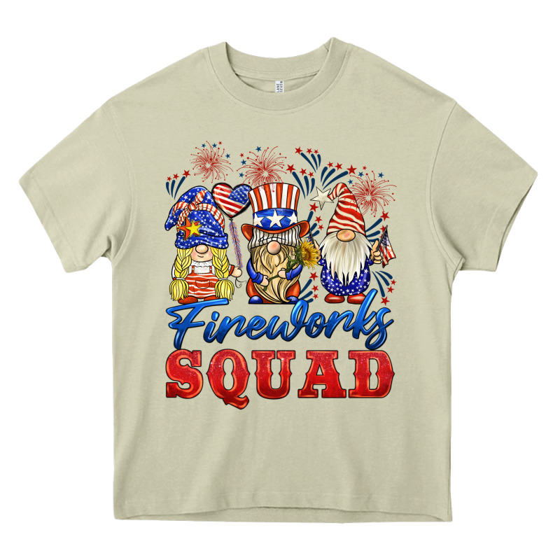 Fireworks Squad Heavy Core Tee by BarkalooDesign | Teevron