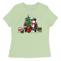 Matcha christmas truck Ladies Tee - RanaPortraitStore