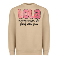 Mushroom lola in every season, she shines with grace Heavyweight Sweatshirt - MaliasSmallBusiness