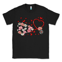 Black valentine's day stethoscope Classic Tee - MaliasSmallBusiness