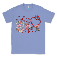 Colony Blue valentine's day stethoscope Classic Tee - MaliasSmallBusiness
