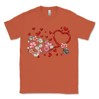Copper valentine's day stethoscope Classic Tee - MaliasSmallBusiness