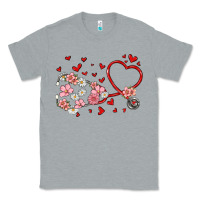 Heather Grey valentine's day stethoscope Classic Tee - MaliasSmallBusiness